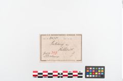 Etiketten zu Bronzearmreif (NHMW-PRAE-024751)